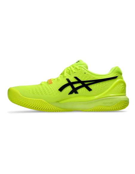 Asics Gel Resolution 9 Clay Paris 1041A495 Amarillo | Ofertas de padel