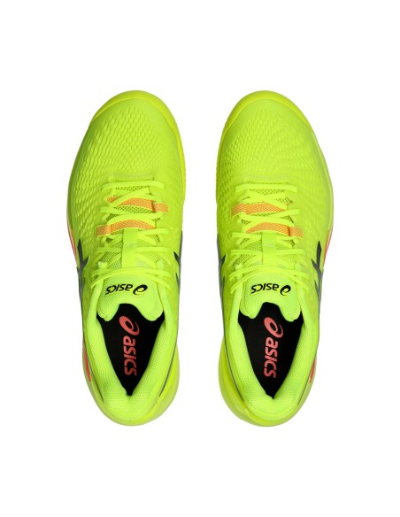 Asics Gel Resolution 9 Clay Paris 1041A495 Amarillo | Ofertas de padel