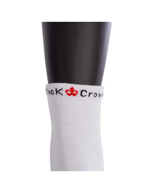 Black Crown Meias Pro Ankle Socks Branco | Ofertas de padel