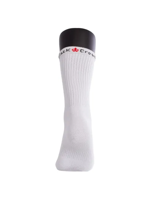 Pack 3 Calcetines Black Crown Altos Blancos | Ofertas de pádel