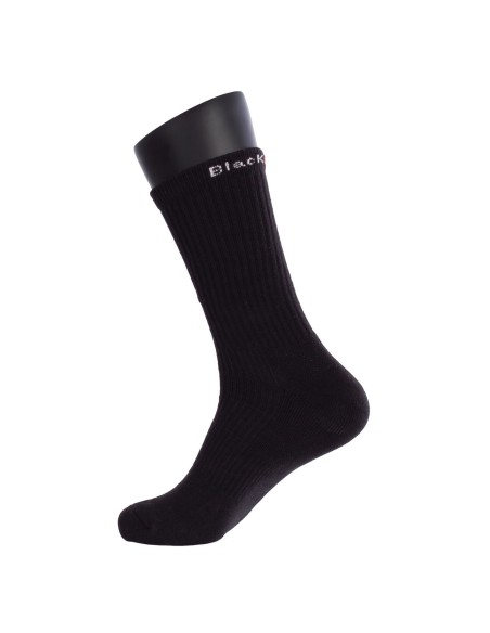 Pack 3 Calcetines Black Crown Altos Negro | Ofertas de pádel