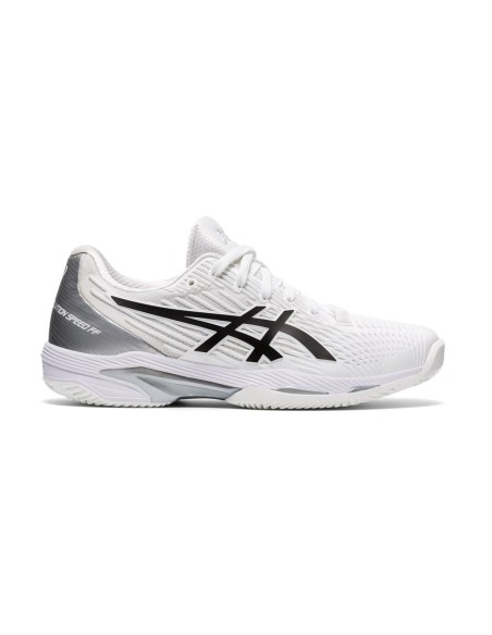 Asics Solution Speed Ff 2 Clay Blanco Negro Mujer 1042A134 100 | Ofertas de padel