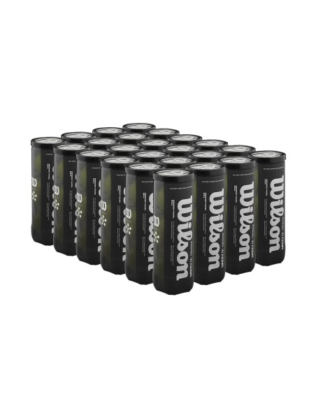 Cajón 24 Botes Bolas Wilson Premier Padel | Ofertas de pádel