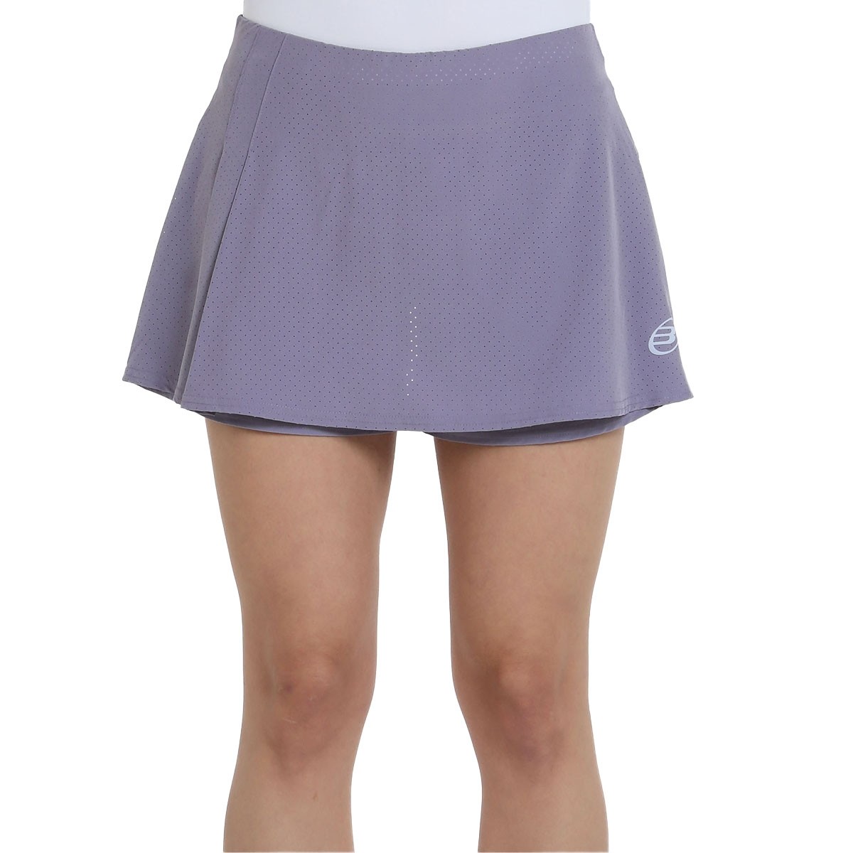 Falda Bullpadel Oleiros Mujer Talla XS, Purple