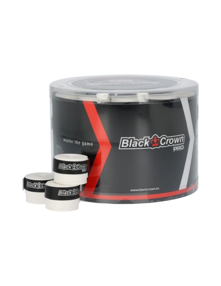 Black Crown Secchio x60 impugnature Bianco |Padel offers