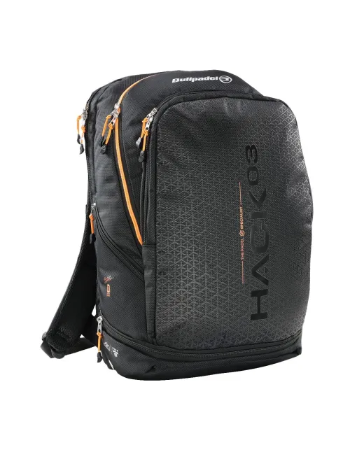 Backpack Bullpadel Hack Black | Ofertas de padel