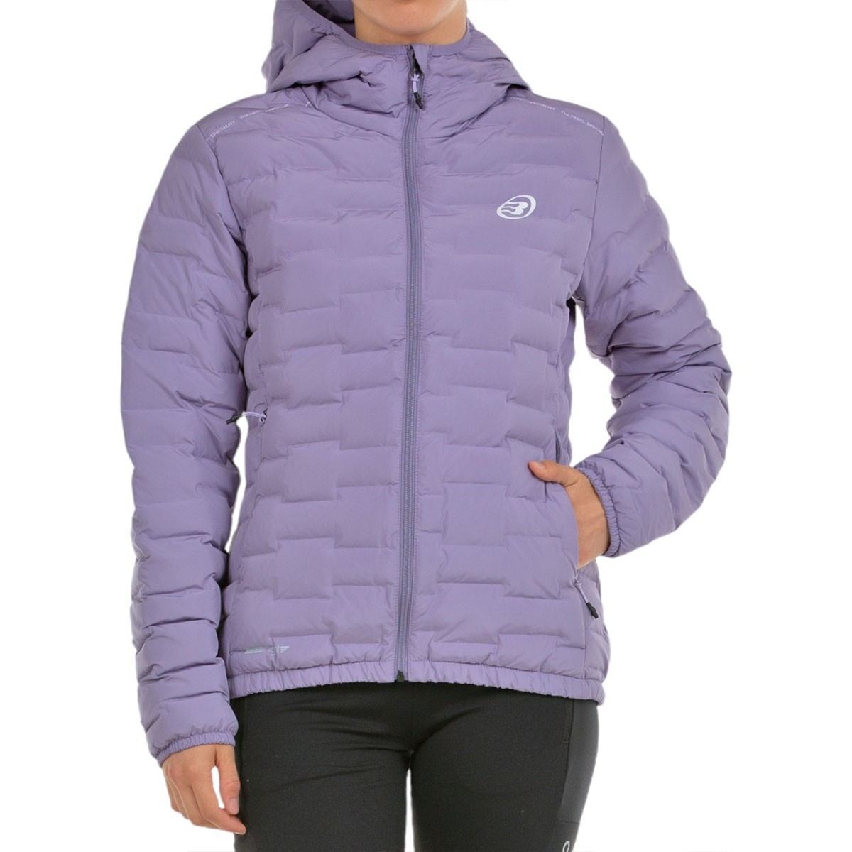 Anorack Bullpadel Neves Mujer Talla XS, Purple