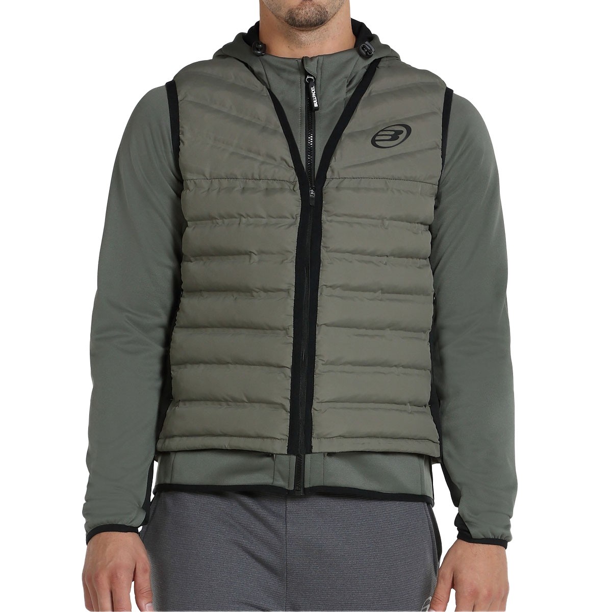 Anorack Parka Bullpadel Boque Talla S, Green