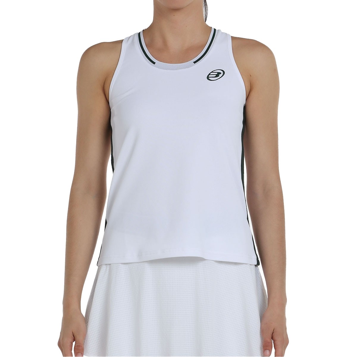 Camiseta Sin Mangas Bullpadel Lerna Mujer Talla XL, White
