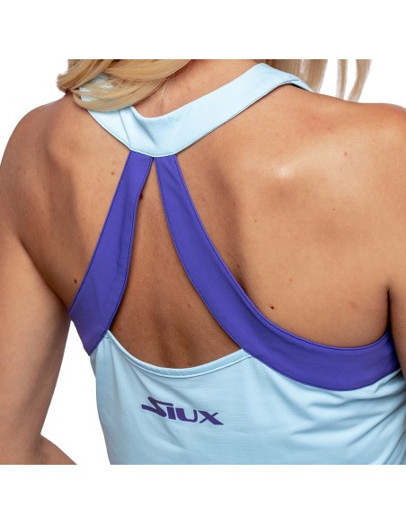 Siux T-shirt sem mangas Pleat para mulher | Ofertas de padel