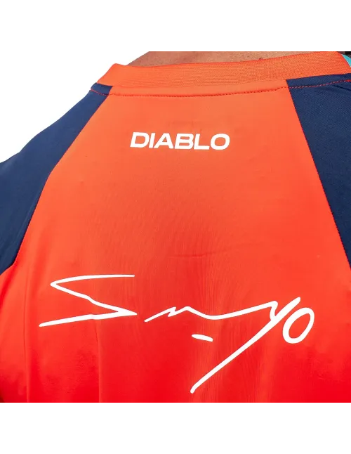 Camiseta Siux Diablo Sanyo FW24 | Ofertas de pádel