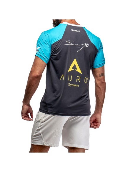 Camiseta Siux Diablo Sanyo Oficial FW24 | Ofertas de pádel