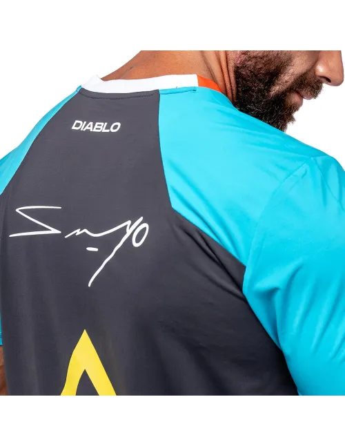 Camiseta Siux Diablo Sanyo Oficial FW24 | Ofertas de pádel