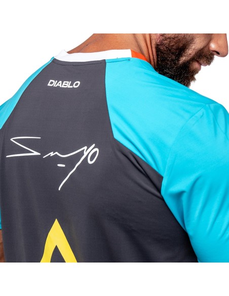 Camiseta Siux Diablo Sanyo Oficial FW24 | Ofertas de pádel