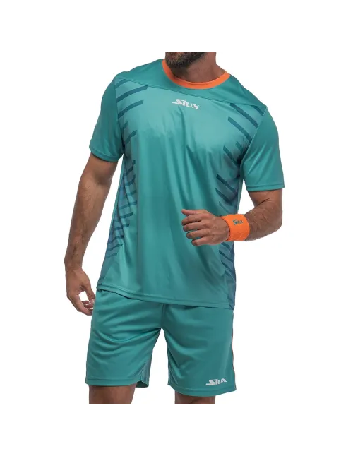 CAMISETA SIUX FLASH HOMBRE VERDE | Ofertas de padel