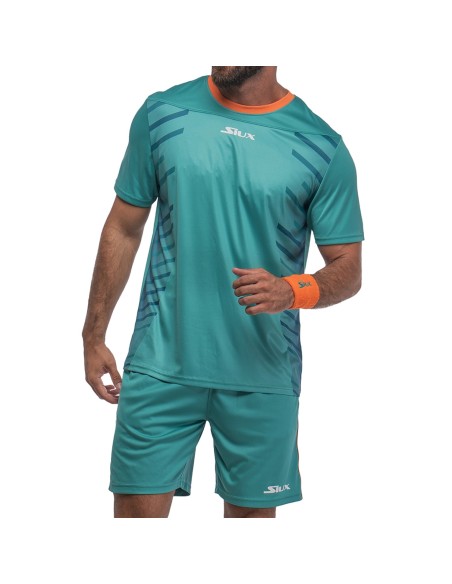 CAMISETA SIUX FLASH HOMBRE VERDE | Ofertas de padel