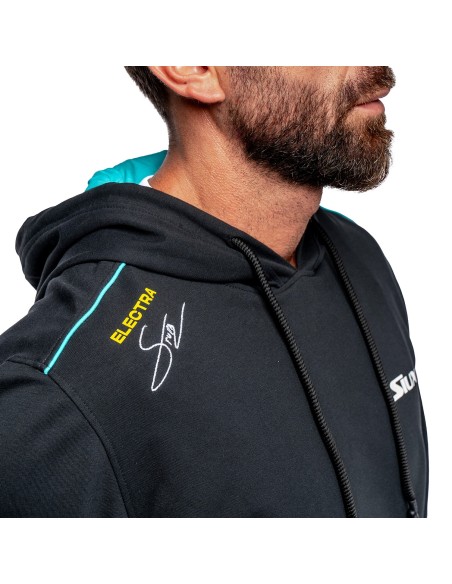 Sudadera con Capucha Siux Electra Stupa FW24 | Ofertas de pádel