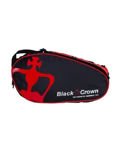 (Padel-)Tasche Black Crown Ultimate Series V2 Schwarz Rot A001837.A23.1