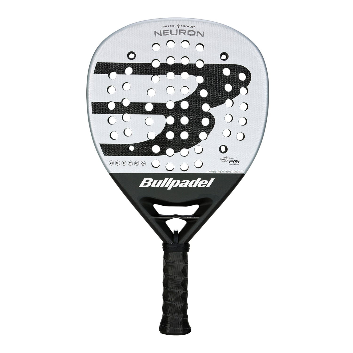 Bullpadel Neuron 25, Plateado