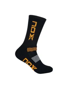 Calcetines Técnicos Media Caña Nox Negro Naranja