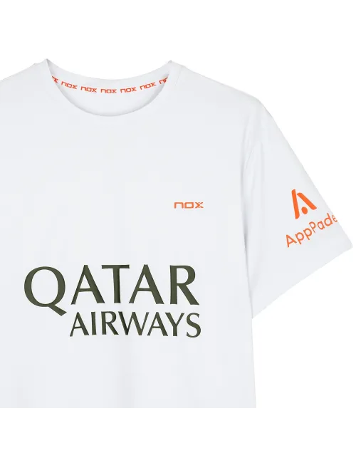 Nox Sponsors At10 T-Shirt | Ofertas de padel