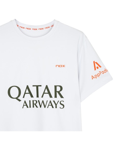 Nox Sponsors At10 T-Shirt | Ofertas de padel
