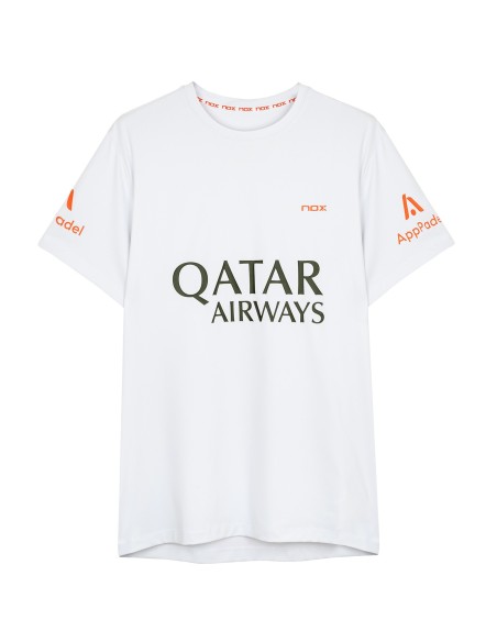 Camiseta Nox Sponsors At10 | Ofertas de pádel