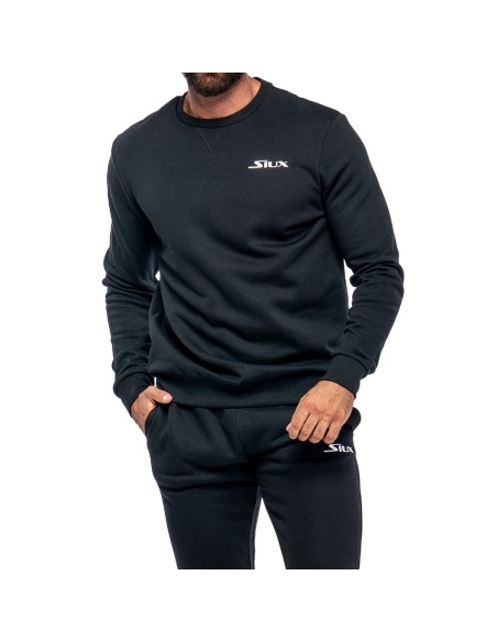 SIUX BASIC SWEATSHIRT BLACK | Ofertas de padel SIUX BASIC SWEATSHIRT BLACK | Ofertas de padel