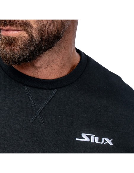 CAMISOLA BÁSICA SIUX PRETA | Ofertas de padel CAMISOLA BÁSICA SIUX PRETA | Ofertas de padel