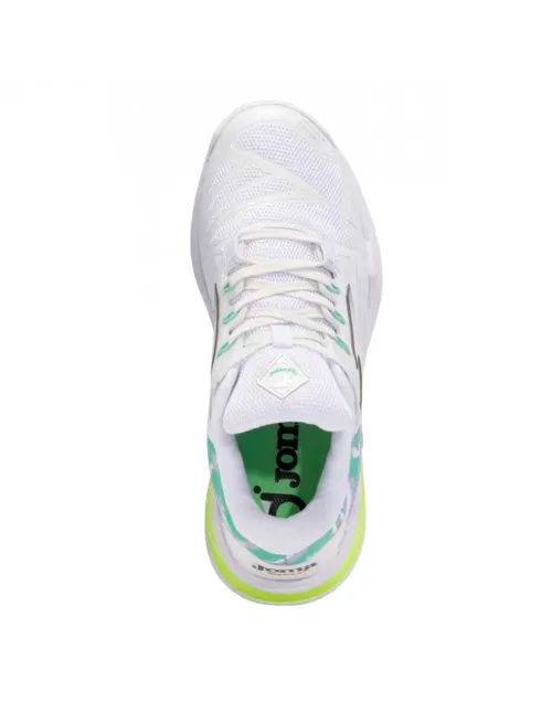Joma Spin Lady 2402 Tspilw2402Om White Green Woman | Ofertas de padel