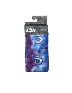 Kurze Blaue Lok Tyedye Handgelenkbandage