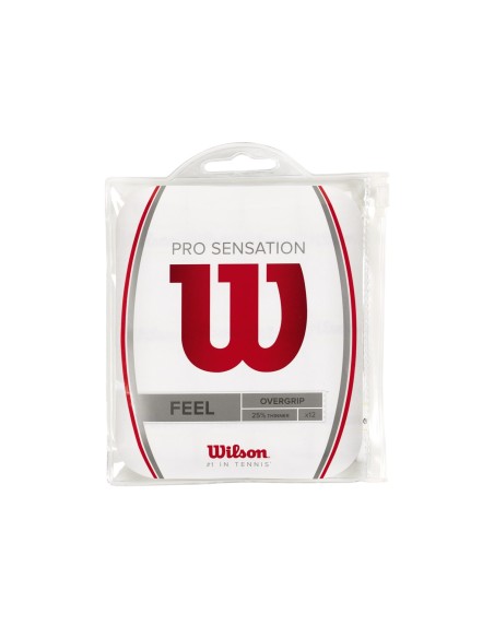 Overgrip Wilson Pro Sensation Blanco | Ofertas de pádel
