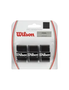 OVERGRIP Wilson Pro SENSATION WRZ4010BK Black | Ofertas de padel