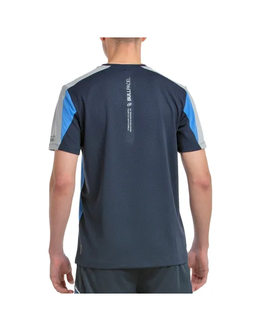 T-SHIRT BULLPADEL BREGO 995 BLUE ATOMICO VIGORE |Padel offers