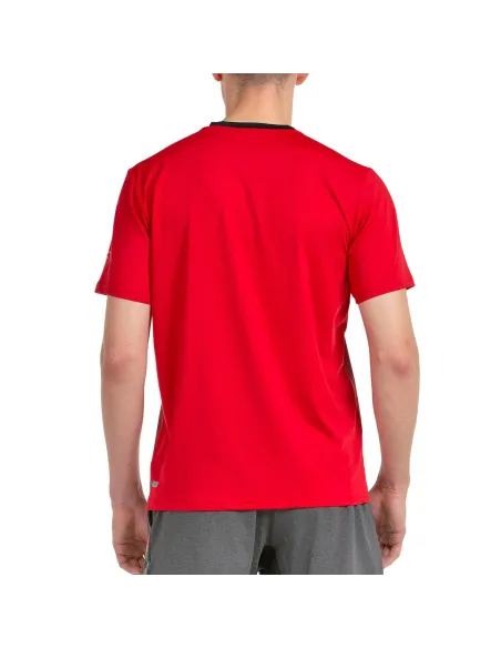 CAMISETA BULLPADEL ESGOS 069 CEREZA | Ofertas de pádel