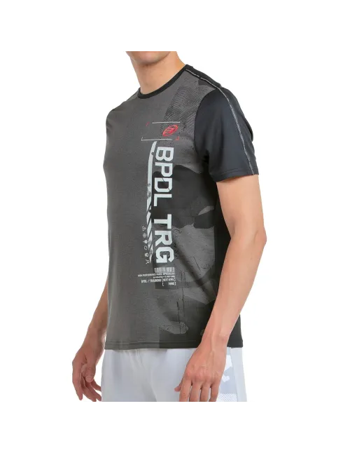 CAMISETA BULLPADEL ESTRE 151 GRIS MEDIO VIGORE | Ofertas de pádel