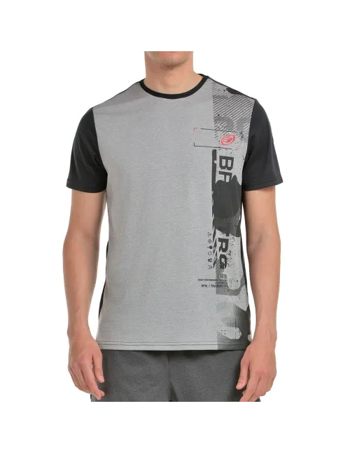 T-SHIRT BULLPADEL ESTRE 151 MEDIUM GREY VIGORE | Ofertas de padel