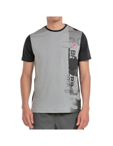 T-SHIRT BULLPADEL ESTRE 151 MEDIUM GREY VIGORE | Ofertas de padel