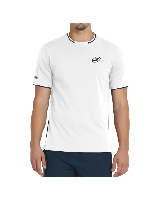 T-SHIRT BULLPADEL LOUREN 25V 012 BLANC |Padel offers