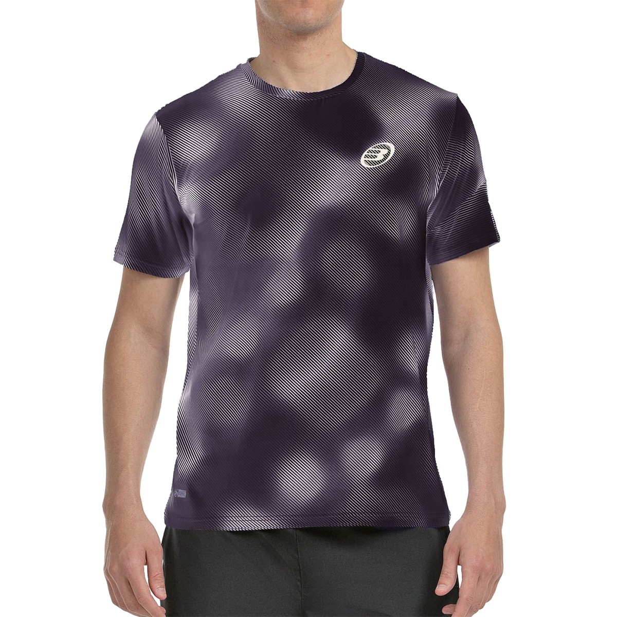 Camiseta Bullpadel Manaus Talla M, Gradient orange