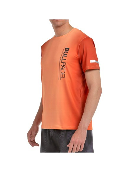 CAMISETA BULLPADEL MUROS 531 PAPAYA | Ofertas de padel