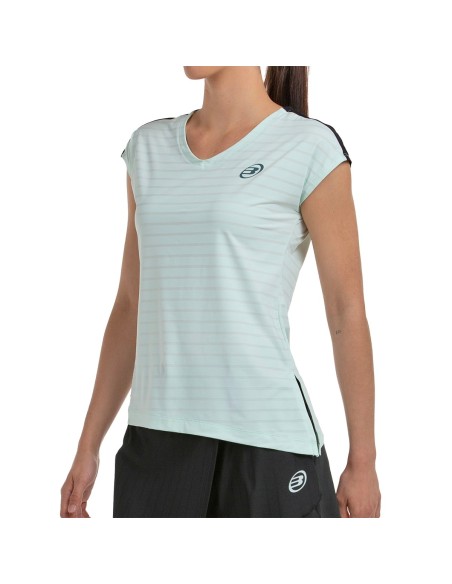 BULLPADEL T-SHIRT DONNA MANICA CORTA ADOROS 266 VERDE ACQUA |Padel offers