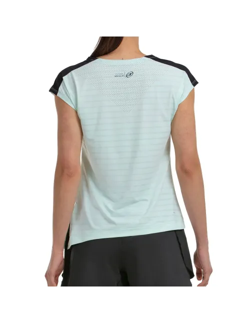 CAMISETA MANGA CORTA BULLPADEL MUJER ADOROS 266 VERDE AGUA | Ofertas de padel