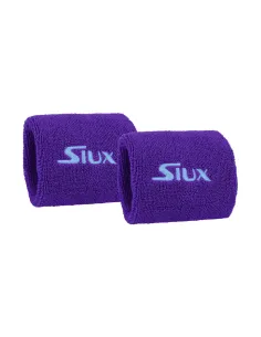 Pack 2 Muñequeras Siux Flash Rizo Lila | Ofertas de pádel