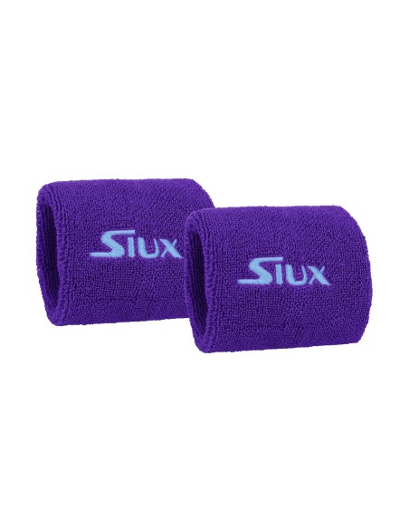 Pack 2 Wristbands Siux Flash Curl Purple | Ofertas de padel