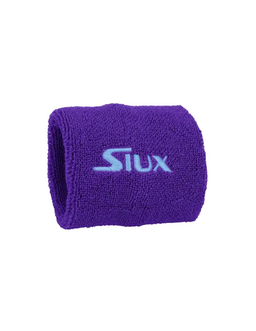 Pack 2 Wristbands Siux Flash Curl Purple | Ofertas de padel