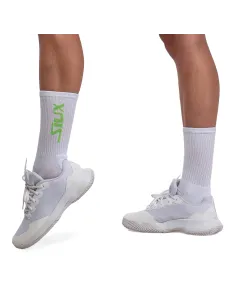PACK 2 CALCETINES SIUX LARGOS REVEAL - PURPLE + WHITE | Ofertas de pádel