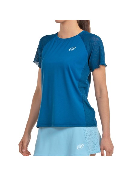 T-SHIRT A MANICHE CORTE Bullpadel DEDALE DONNA |Padel offers