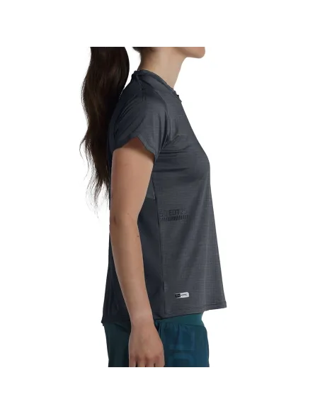 CAMISETA MANGA CORTA BULLPADEL MUJER LARDA 501 HORMIGON | Ofertas de pádel