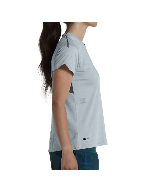 CAMISETA MANGA CORTA BULLPADEL MUJER LARDA 501 HORMIGON | Ofertas de pádel